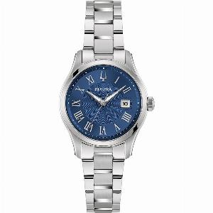 Bulova 96M163 Surveyor Damenuhr Herrenuhr 29mm 3ATM