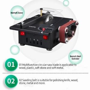 Enjoy 16 Discount on 150W Mini Workbench Saw and Variable Speed Sander