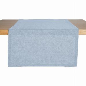 Chemin de table Inova ERWIN M 40x130 cm lxL bleu grisé rectangulaire