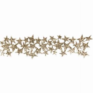 42 Rabatt auf Glitterband SterneGold