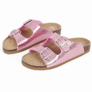 Ciabatte Comfort Metalliche
