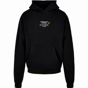 Mister Tee Intepol Oversized Sweatshirt À Casquetteuche Noir