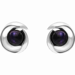 Enjoy 38 Discount on Sterling Silver Blue John Spiral Stud Earrings
