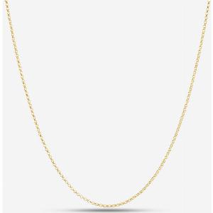 40 Discount on 9ct Yellow Gold Slim Belcher Chain SRBP1709Y20
