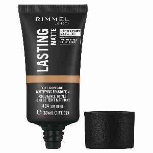 Rimmel London Lasting Matte Foundation 30ml Various Shades  404 Sun Beige