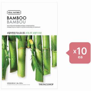 THE FACE SHOP  Maschera Viso Real Nature Bamboo  1pz ora 479
