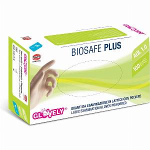 Guanti in lattice biosafe taglia XL  100 pz ora a 999  sconto 37