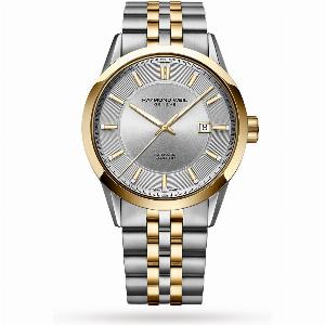 Freelancer Mens Classic Twotone Automatic Date Watch 42mm