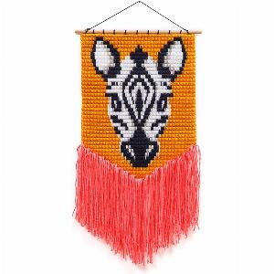 Enjoy 33 Discount on Sozo Zebra Needlepoint Wall Art Kit