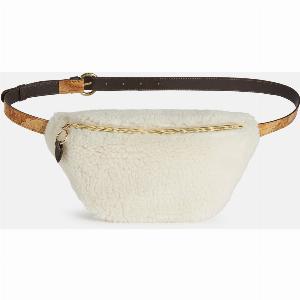 Marsupio 1ᴬ Classe Destination in eco pelliccia Bianco Lana