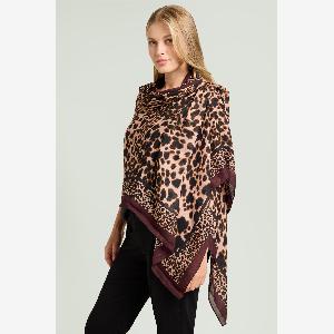 Sconto del 30% su sciarpa foulard animalier Luisa Viola per donna