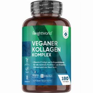Vegan Kollagen  180 Kapseln  Mit Vitamin C und Hyaluronsäure  Online bestellen
