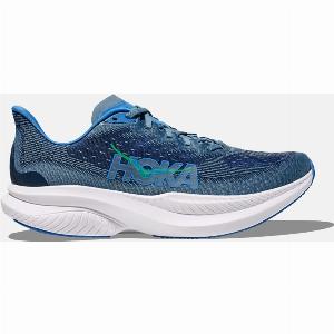 HOKA Mens Mach 6 in DownpourThunder Cloud Size 8