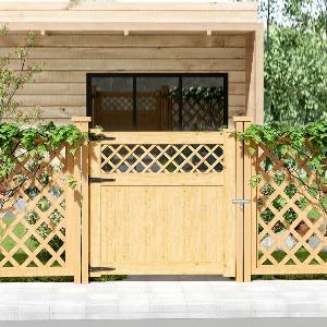Get 29 Off a 120CM Wooden Garden Gate with Latch  Limited Time Offer