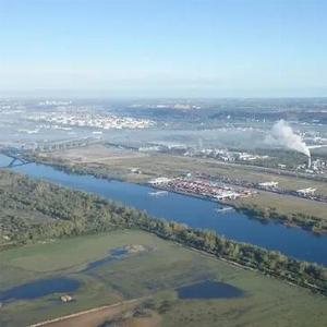 Baptême en paramoteur au Pont de Normandie et Marais Vernier 249