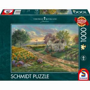 Schmidt Spiele Sonnenblumenfelder 1000 Teile Puzzle SchmidtSpiele58779