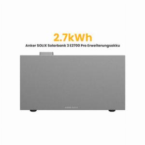 Anker BP2700 Erweiterungsakku für SOLIX 3 E2700 Pro  27 kWh jetzt 759