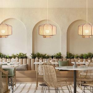 Enjoy 44 Discount on the Stylish Handwoven White Rope Pendant Light