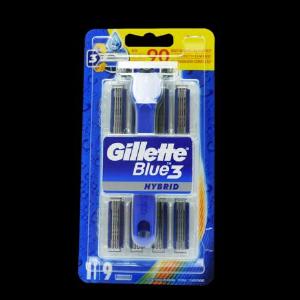 Gillette Blue3 Hybrid Razor  10 pieces