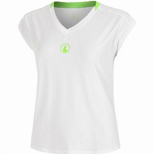 Quiet Please Wild Volley Maglietta Donna Bianco  L