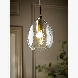 Enjoy 24 Discount on Dimpled Glass Dome Pendant Light