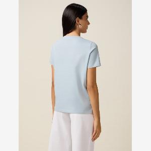 Sconto del 30 su Oltre  Tshirt donna con ricamo gioiello Azzurro S