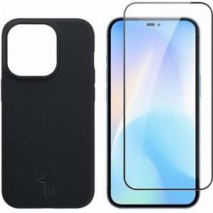 Save 13 Caseym iPhone 15 Pro Case  Screen Protector Bundle  Black