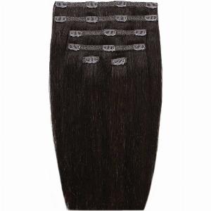 Enjoy 15 Discount on 20 Double Hair ClipIn Extensions  Ebony