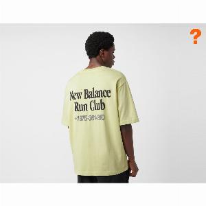New Balance Run Club TShirt  size exclusive Ecru Tint