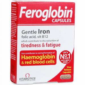 Vitabiotics Feroglobin Capsules 30 Pack