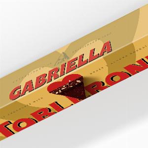 Personalised Large Toblerone Chocolate Bar  750g  Milk