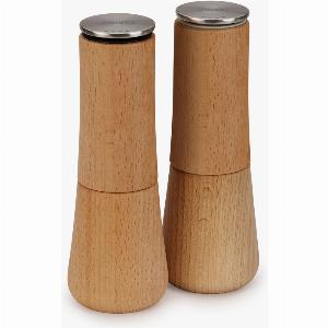 Ensemble Moulin à Poivre et Sel Milltop en Bois 6080  au lieu de 76
