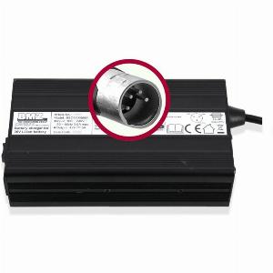 EBike Akku Ladegerät BMZ LiIon 42V 5A Stecker XLR 4polig