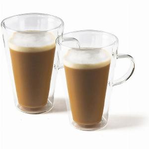 Set di 2 tazze da cappuccino in vetro 370ml ora a 790  47