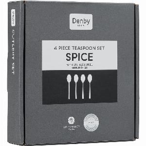 Get 50 Discount on Spice Black Teaspoons  Set of Four