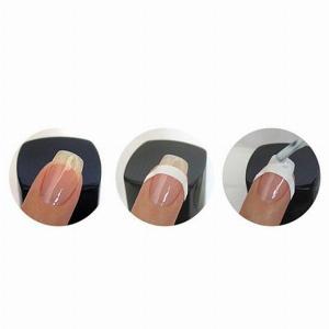 5 Sheets French Manicure Nail Art Tip Form Guide Sticker Polish DIY Stencil Tool