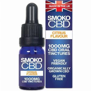 Enjoy 36 Discount on Smoko CBD Citrus 1000mg Broad Spectrum Tincture