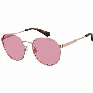 Polaroid Enfant PLD 8039S DDB0F Lunettes de soleil Métal Or Rose Pantos Polarisé
