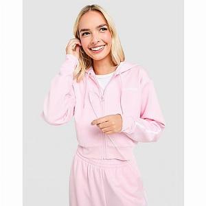 McKenzie Nova Crop Poly Hoodie  Pink  Womens