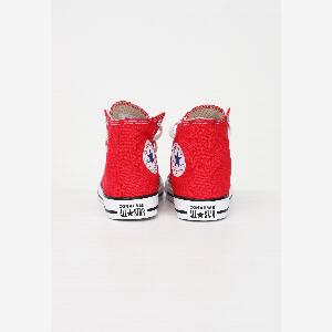 CONVERSE Sneakers CHUCK TAYLOR ALL STAR rosse per bambino e bambina