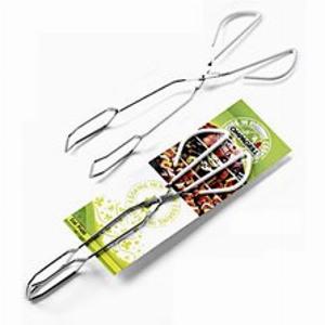 Pinza barbecue acciaio a forbice 40cm Cromo PI400