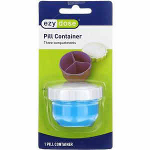 Ezy Dose Pilulier Trois compartiments 1 pièce
