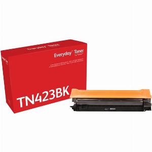 Everyday  high capacity  black  compatible  toner cartridge alternative for Brother TN423BK  Green World Alliance return programme