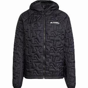 Adidas Terrex Xperior Primaloft Loose Fill Insulated Hooded Jacket Black