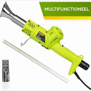 Kinzo Elektrischer Unkrautbrenner Unkrautentferner 2000W bis zu 650ÂC Multifunktional Umweltfreundlich Inklusive Aufsätze GrünGrau