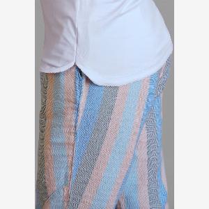 50% Discount Enorsia Womens Striped Herringbone MidLength Shorts UK 14