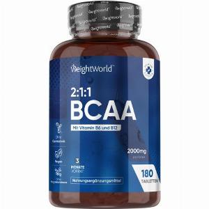 10 Rabatt auf BCAATabletten mit Vitamin B6 und B12 für Muskelaufbau