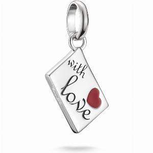THOMAS SABO Connect Silver Love Letter Charm Pendant