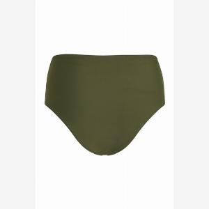 Hunkemöller Bas de bikini taille haute Cheeky shaping Luna Vert