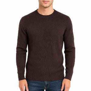 JackJones maglia uomo con trecce borgogna